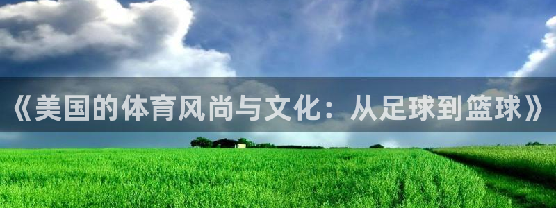 oety欧亿：《美国的体育风尚与文化：从足球到篮球》
