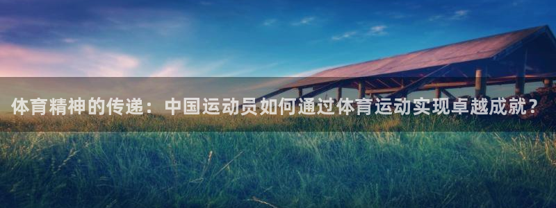 oety欧亿：体育精神的传递：中国运动员如何通过体育运动实现卓越成就？
